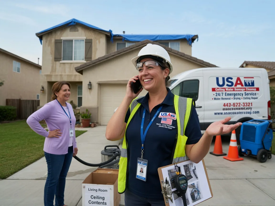 Ceiling Water Damage Restoration Chatsworth, IL FAQs